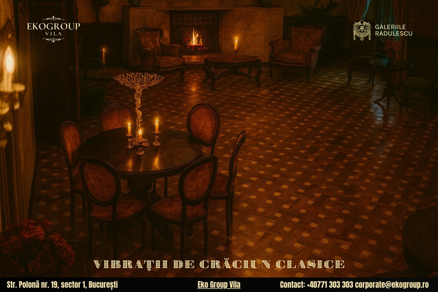 O experiență unică la târg de Crăciun: Crăciunul anilor ’30 la Eko Group Vila